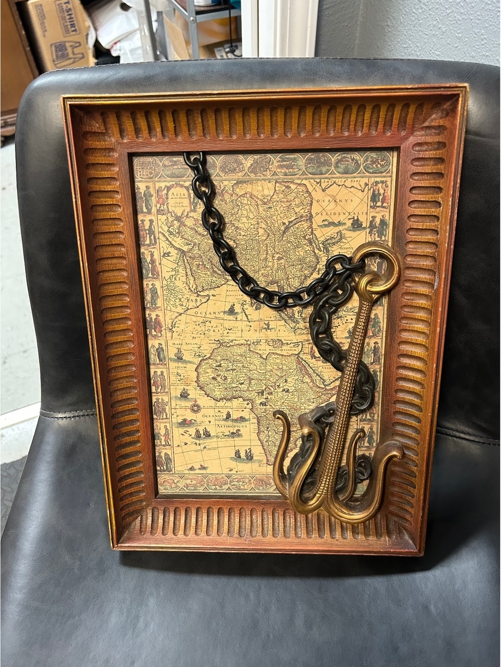 Burwood nautical anchor wall art